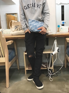 Mitsuru Zinboさん(メンズ・172cm)の冬コーディネート