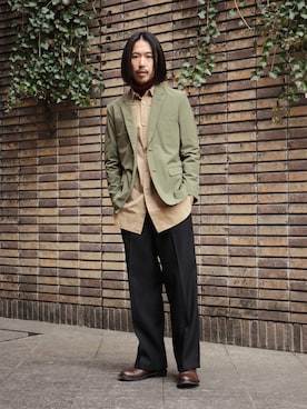 手嶋 祐生さん（メンズ・171cm）の冬コーディネート