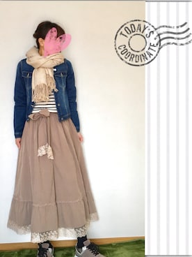 「スカウチョ」｜みゃひとんさん（レディース・158cm）の冬コーディネート