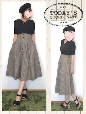 「AMERICAN HOLIC」｜みゃひとんさん（レディース・158cm）の夏コーディネート