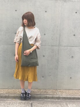 ふじき あやじゅさん(レディース・154cm)の春コーディネート