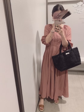 「Hashibami（ハシバミ）のアイテム（PC・スマホグッズ/家電）」を使った、Mi_Miさん（レディース・157cm）の夏コーディネート