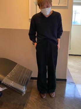 「アイテム（スリッポン）」を使った、MHRさん（メンズ・165cm・20代）の春コーディネート