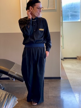 「アイテム（スリッポン）」を使った、MHRさん（メンズ・165cm・20代）の秋コーディネート