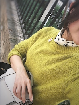 「botkier（ボトキエ）のアイテム」を使った、妮娜Ninaさん（レディース・159cm）の春コーディネート