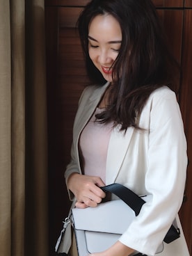 「botkier（ボトキエ）のアイテム」を使った、妮娜Ninaさん（レディース・159cm）の秋コーディネート