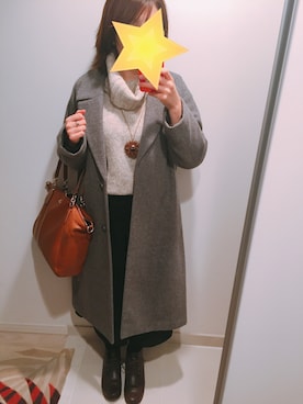 mng129さん(レディース・156cm)の冬コーディネート