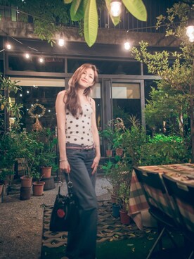 「ET BOITE（エボワット）のアイテム」を使った、Koshikaさん（レディース・165cm）の秋コーディネート