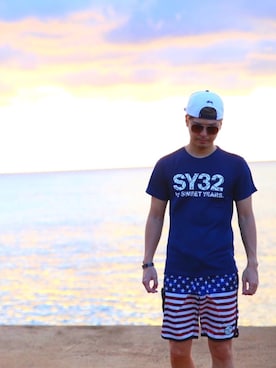 「SWEET YEARS（スウィートイヤーズ）のアイテム」を使った、NEOJAakaDJROODさん（メンズ・179cm）の冬コーディネート