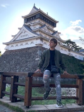 「城」｜NEOJAakaDJROODさん（メンズ・179cm）の秋コーディネート