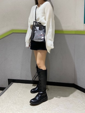 asukaさん（レディース・155cm）の春コーディネート