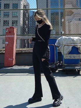 asukaさん（レディース・155cm）の春コーディネート