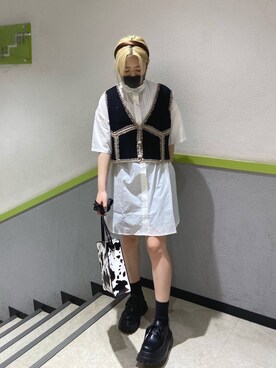 asukaさん（レディース・155cm）の春コーディネート