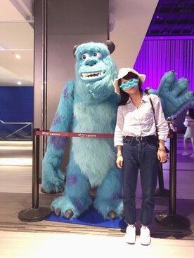 「Taobao」｜「NIKE（ナイキ）のアイテム」を使った、SyuYuPinさん（レディース・157cm）の秋コーディネート