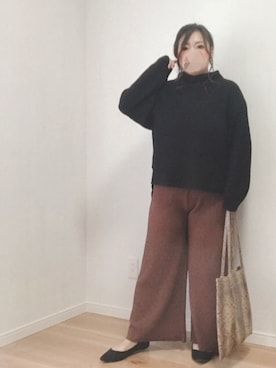 あぶーた★さん（レディース・154cm）の秋コーディネート