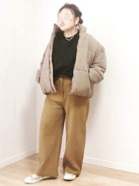 あぶーた★さん（レディース・154cm）の冬コーディネート