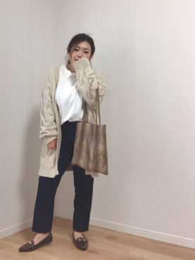 あぶーた★さん（レディース・154cm）の冬コーディネート