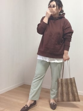 あぶーた★さん（レディース・154cm）の冬コーディネート