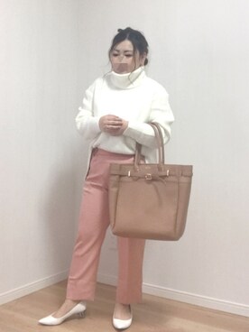 あぶーた★さん（レディース・154cm）の冬コーディネート