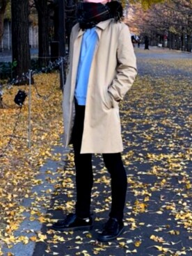 TaTsuさん（メンズ・172cm）の冬コーディネート