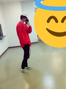 「Danke schon」｜「アイテム（スリッポン）」を使った、よっぴ   (コリパン)さん（メンズ・178cm）の春コーディネート