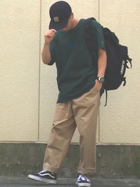 ときヲりぴーと ときヲさん（メンズ・173cm）の夏コーディネート