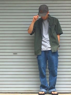 ときヲりぴーと ときヲさん（メンズ・173cm）の夏コーディネート