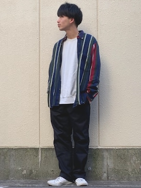 ときヲりぴーと ときヲさん(メンズ・173cm)の冬コーディネート