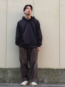 「アイテム（ジャージ）」を使った、ときヲりぴーと ときヲさん（メンズ・173cm・20代）の春コーディネート