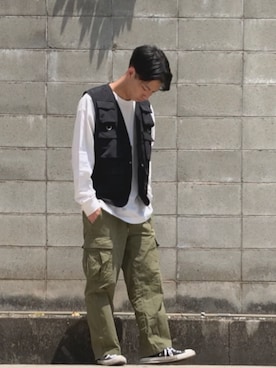 ときヲりぴーと ときヲさん（メンズ・173cm）の春コーディネート