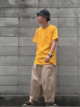 ときヲりぴーと ときヲさん（メンズ・173cm）の夏コーディネート