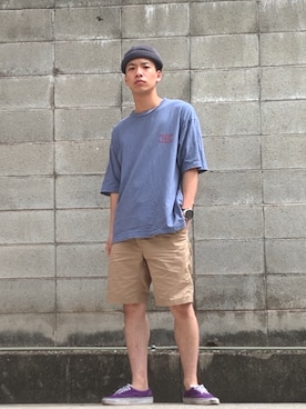 ときヲりぴーと ときヲさん（メンズ・173cm）の夏コーディネート