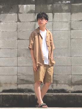 ときヲりぴーと ときヲさん（メンズ・173cm）の夏コーディネート