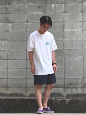 ときヲりぴーと ときヲさん（メンズ・173cm）の夏コーディネート