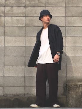 ときヲりぴーと ときヲさん（メンズ・173cm）の冬コーディネート