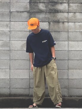 「worknotwork」｜ときヲりぴーと ときヲさん（メンズ・173cm）の夏コーディネート