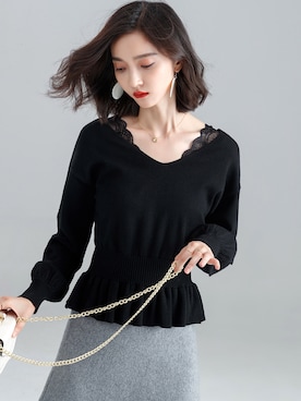 saisondepapillon_officialさん（レディース・168cm）の冬コーディネート