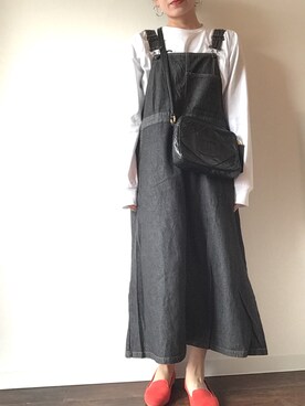 「サタデーズ ニューヨークシティ (Saturdays NYC)」｜「アイテム（スカート）」を使った、Yuさん（レディース・160cm）の春コーディネート