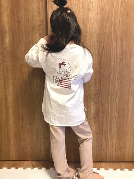 「５歳」｜hiyu0627さん（キッズ・110cm）の春コーディネート