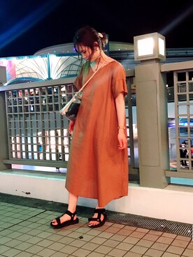 naoさん(レディース・156cm)の夏コーディネート