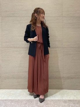 「ビジネス」｜「アイテム（その他アウター）」を使った、itou_nさん（レディース・146cm）の夏コーディネート