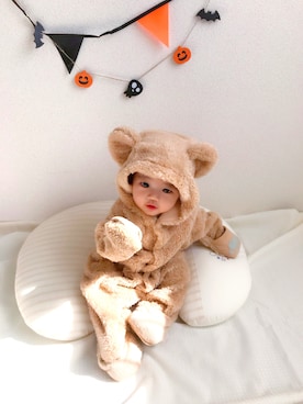 「wearhalloween2017」｜「アイテム（雑貨/ホビー）」を使った、aicamさん（キッズ・70cm）の秋コーディネート