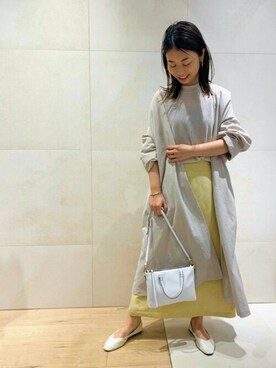「はおり」｜shimakoさん（レディース・159cm）の春コーディネート