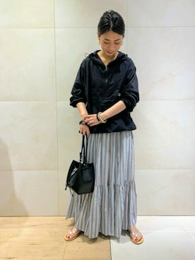 「ルージュヴィフ」｜shimakoさん（レディース・159cm）の春コーディネート