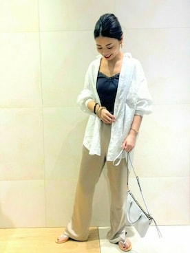 shimakoさん（レディース・159cm）の夏コーディネート