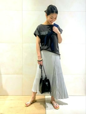 shimakoさん（レディース・159cm）の夏コーディネート