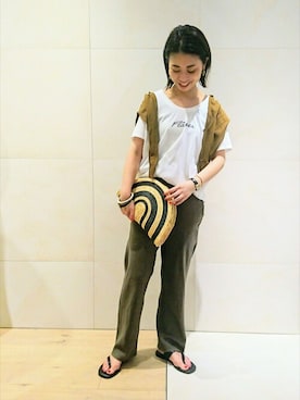 shimakoさん（レディース・159cm）の夏コーディネート