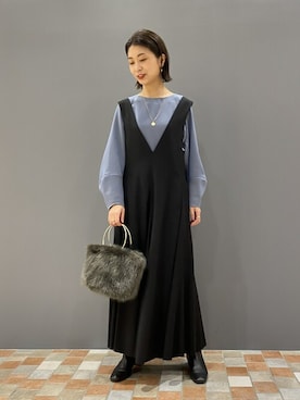 shimakoさん（レディース・159cm）の秋コーディネート