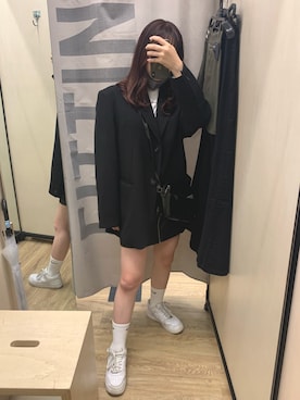 「LMCのアイテム」を使った、wakanaさん（レディース・156cm）の秋コーディネート