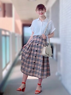 リーナさん（レディース・158cm）の春コーディネート